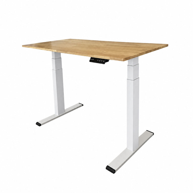 SMART Solid Wood Standing Desk - Duo Motor