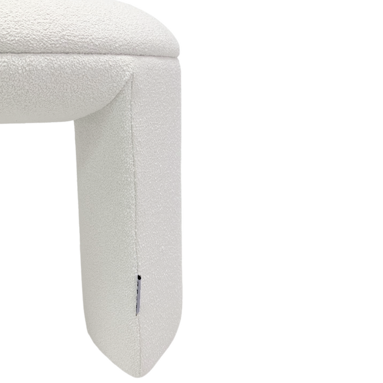 Stacy Boucle Dressing Stool