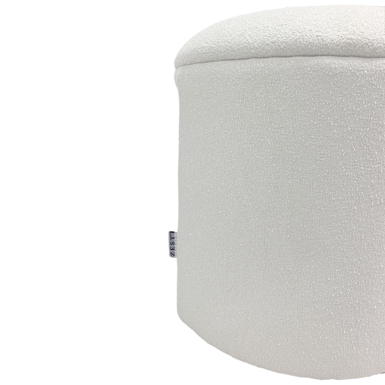 Stacy Boucle Dressing Stool