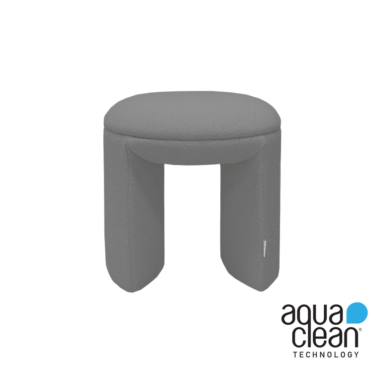 Stacy Boucle Dressing Stool