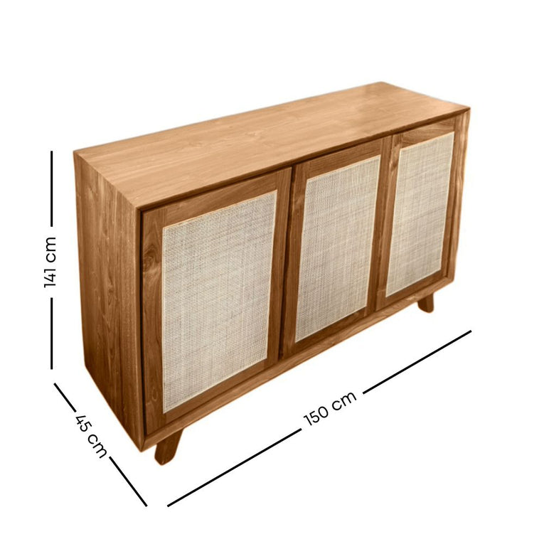 Tural Rattan Sideboard