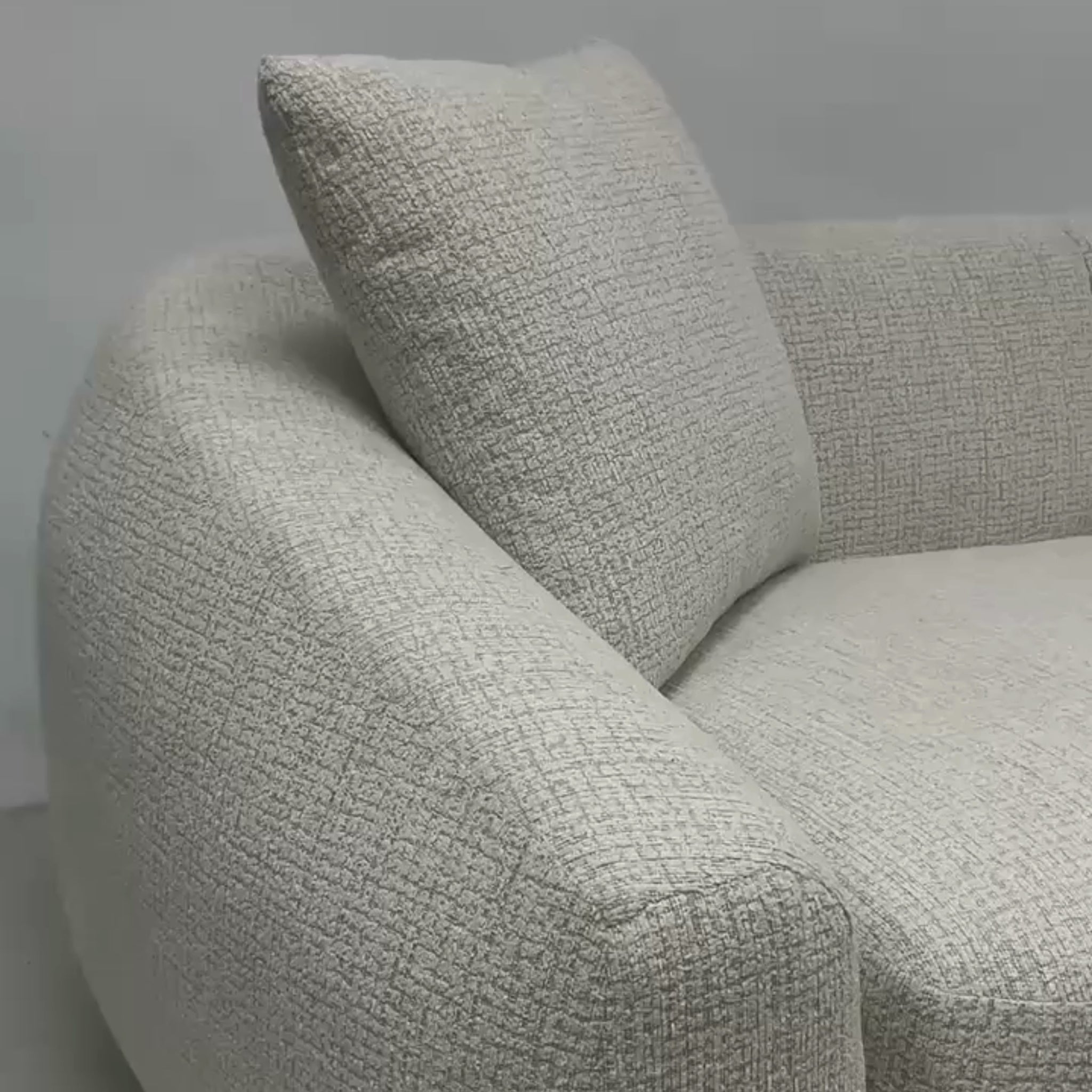 Grace 3 Seater Down Feather Modular Sofa Detail Video