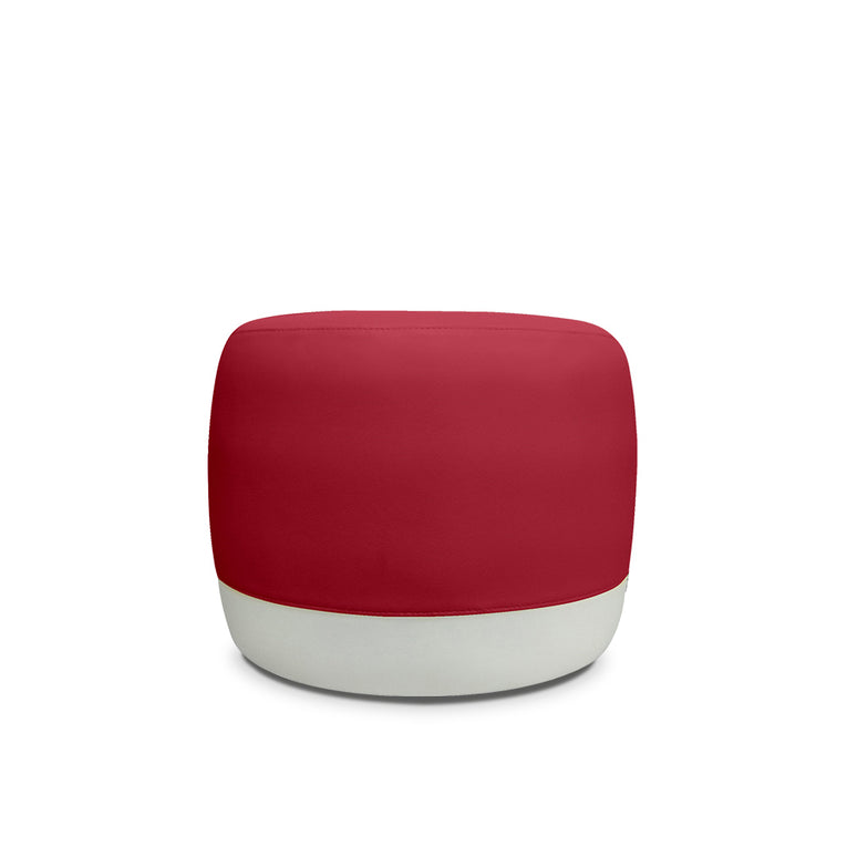 Chrome Ottoman