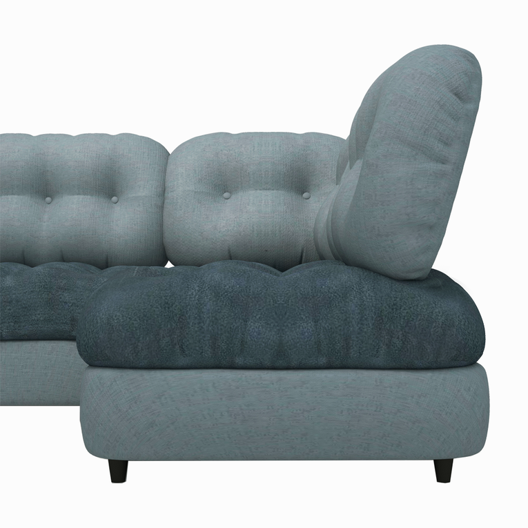 Marlow Chaise Sectional Sofa With Ottoman