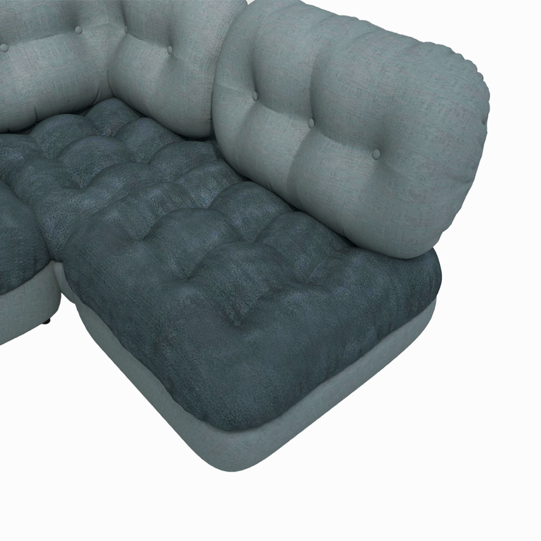 Marlow Chaise Sectional Sofa With Ottoman