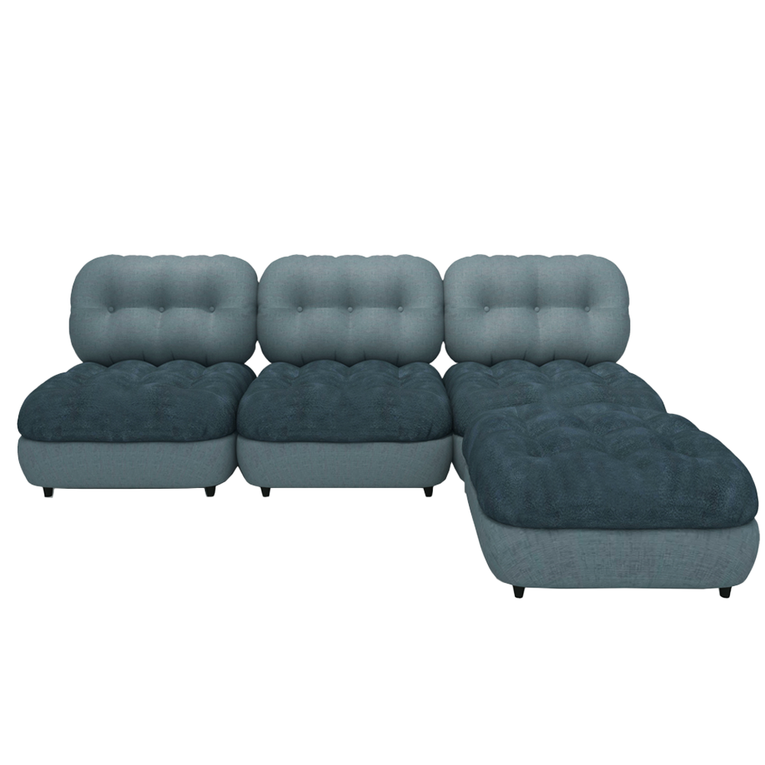 Marlow 3 Seater Modular Sofa With Ottoman