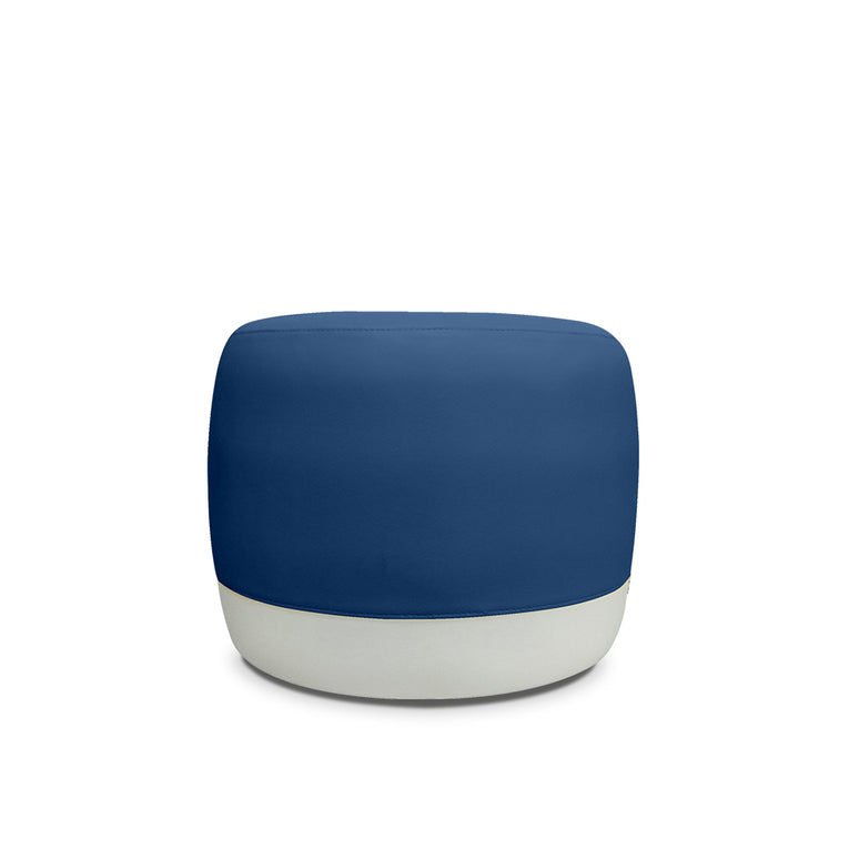 Chrome Ottoman