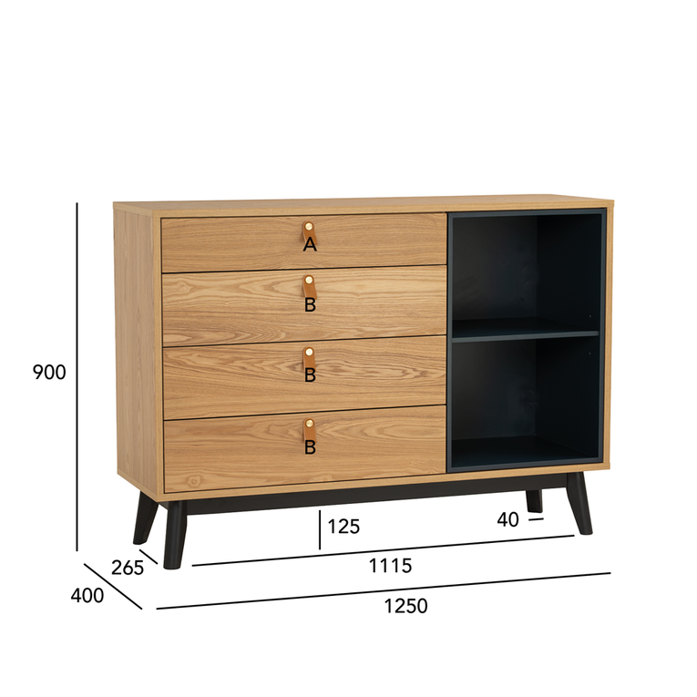 Nash Tall Side Board