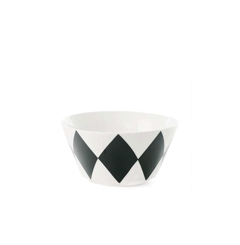 Ms Etoile - Low Ceramic Bowl Harlequin High On Love