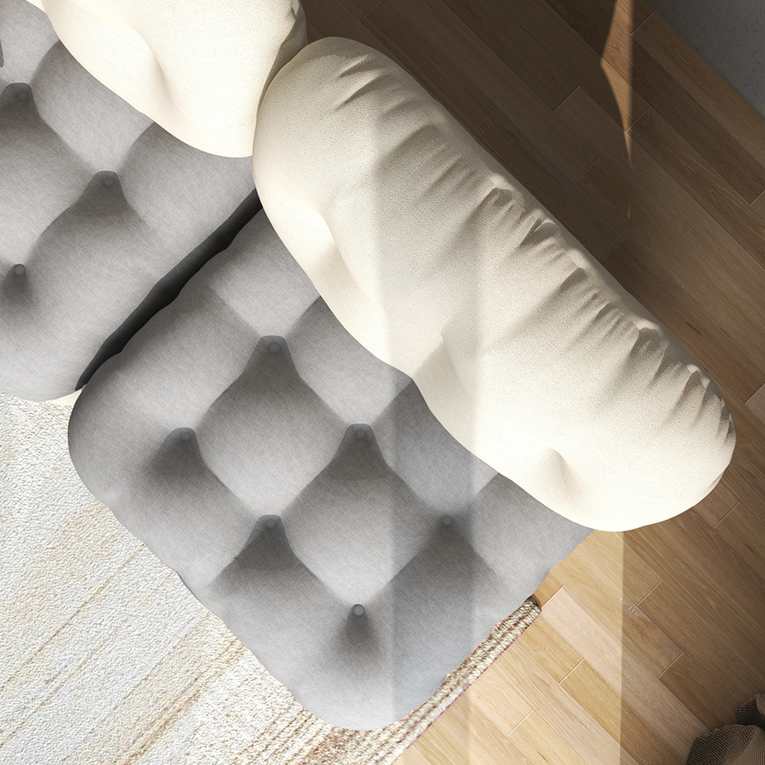 Marlow 3 Seater Modular Sofa With Ottoman