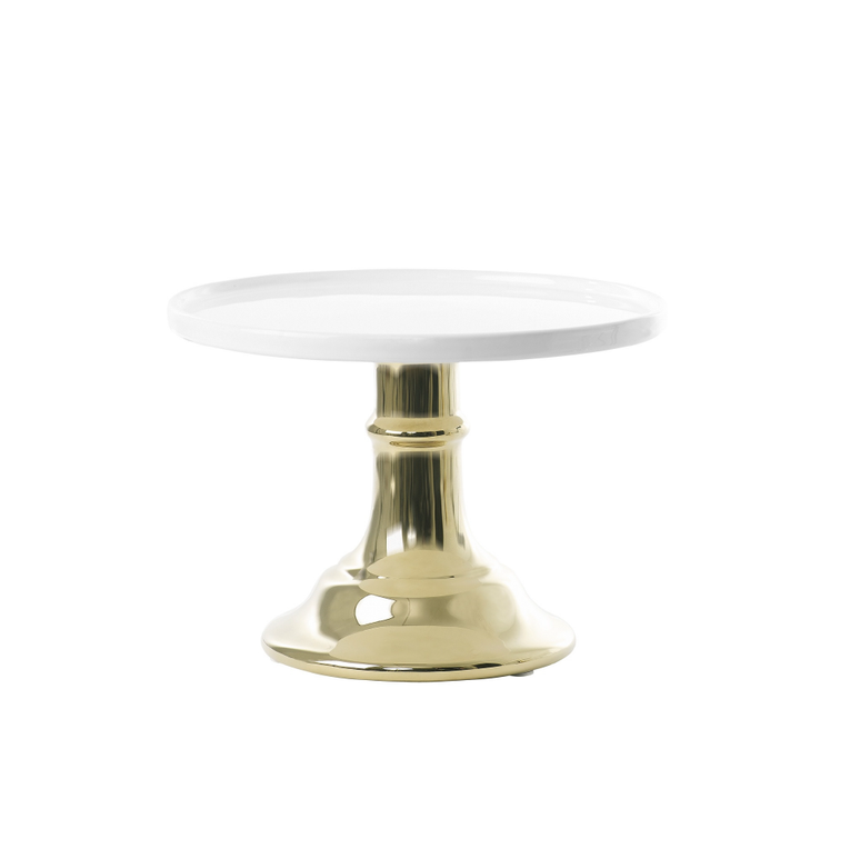 Ms Etoile - Cake Stand Gold & White
