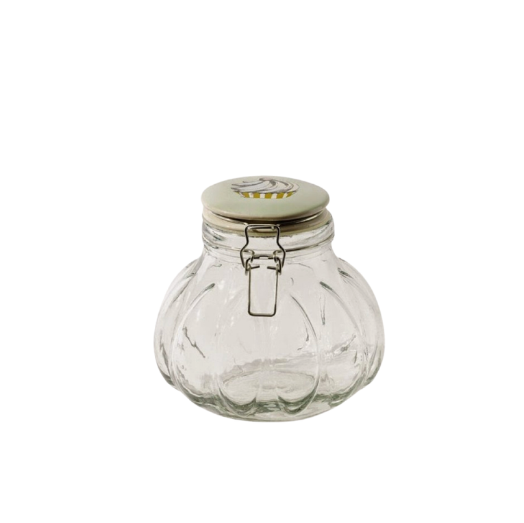Ms Etoile - Pumpkin Cupcake Glass Jar