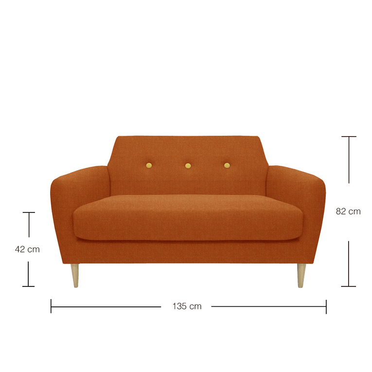 Alto 2 Seater Sofa - AquaClean