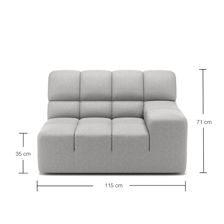 Roger Right-Arm Modular Chair