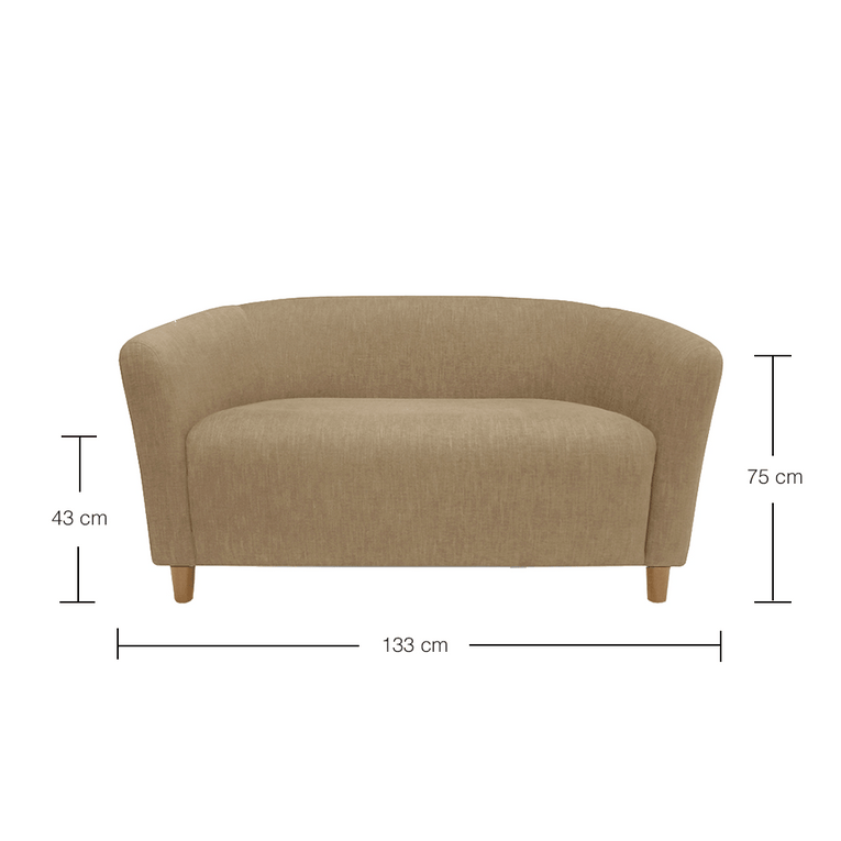 Ton Tub 2 Seater Sofa
