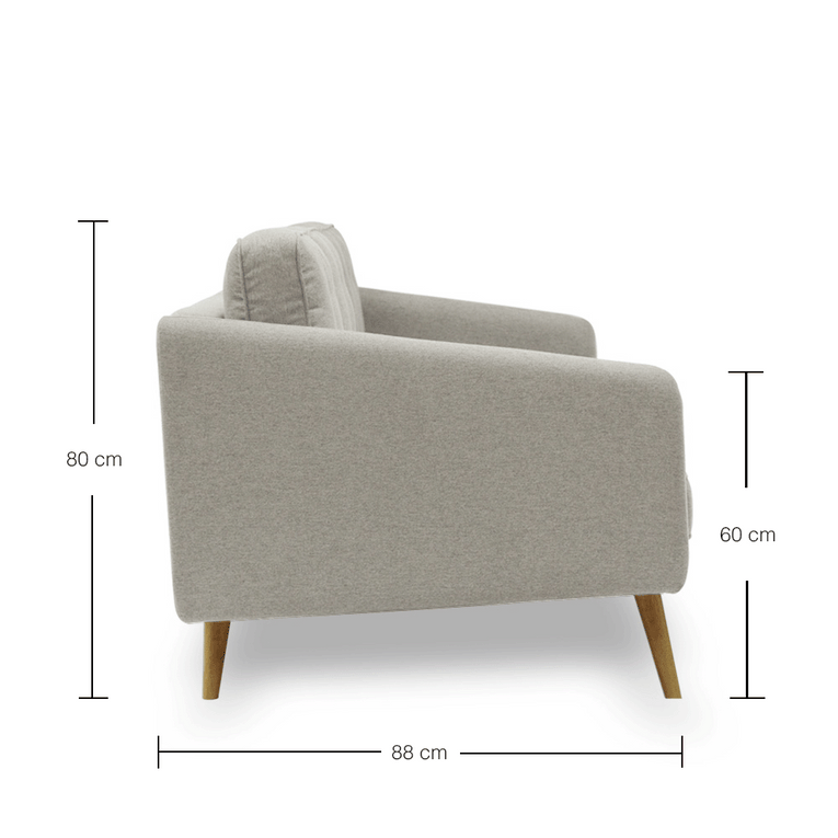 Danish 3 Seater Sofa