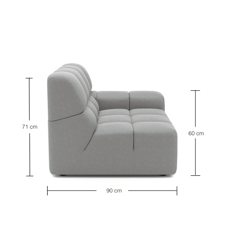 Roger Right-Arm Modular Chair