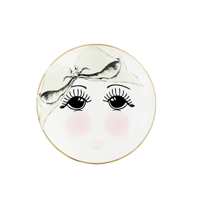 Ms Etoile - Ceramic Plate "Eyes Open"
