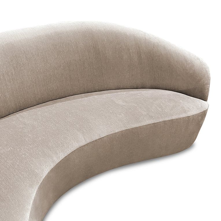 Remi 4 Seater Curve Sofa - AquaClean