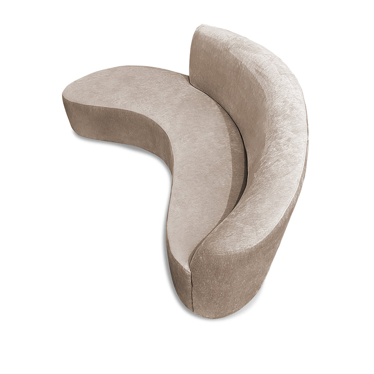 Remi 4 Seater Curve Sofa - AquaClean