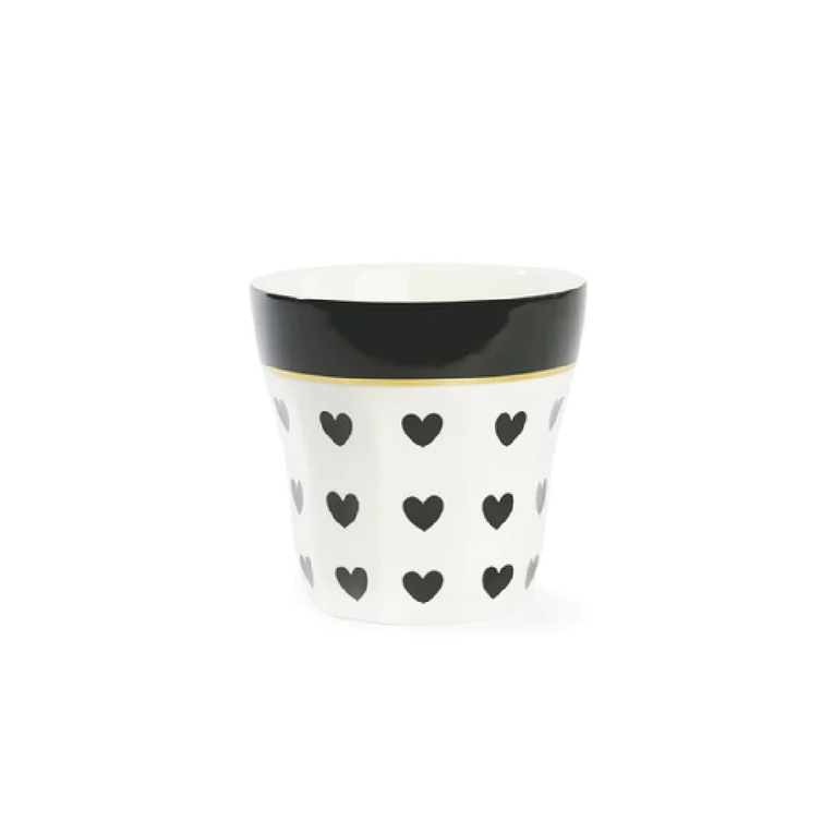 Ms Etoile - Tea Cup with Hearts Pattern