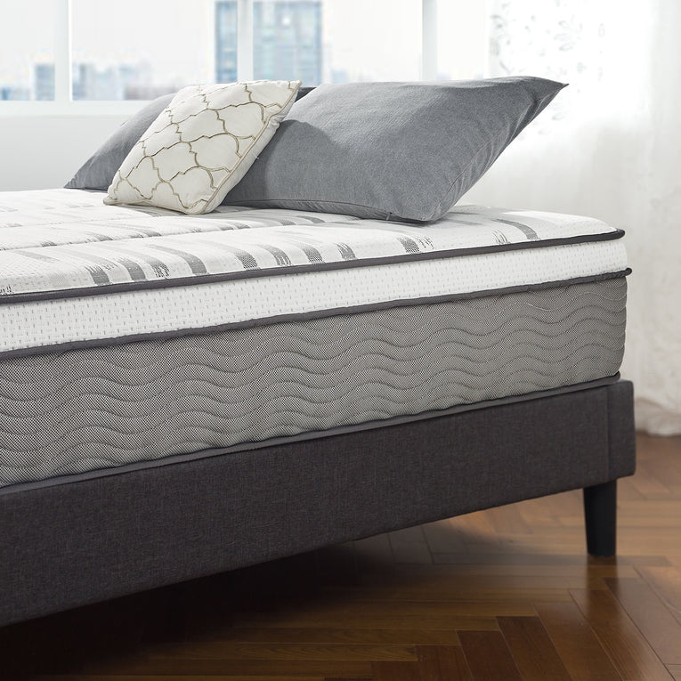 Zinus 13" iCoil Box Top Memory Foam Spring Mattress