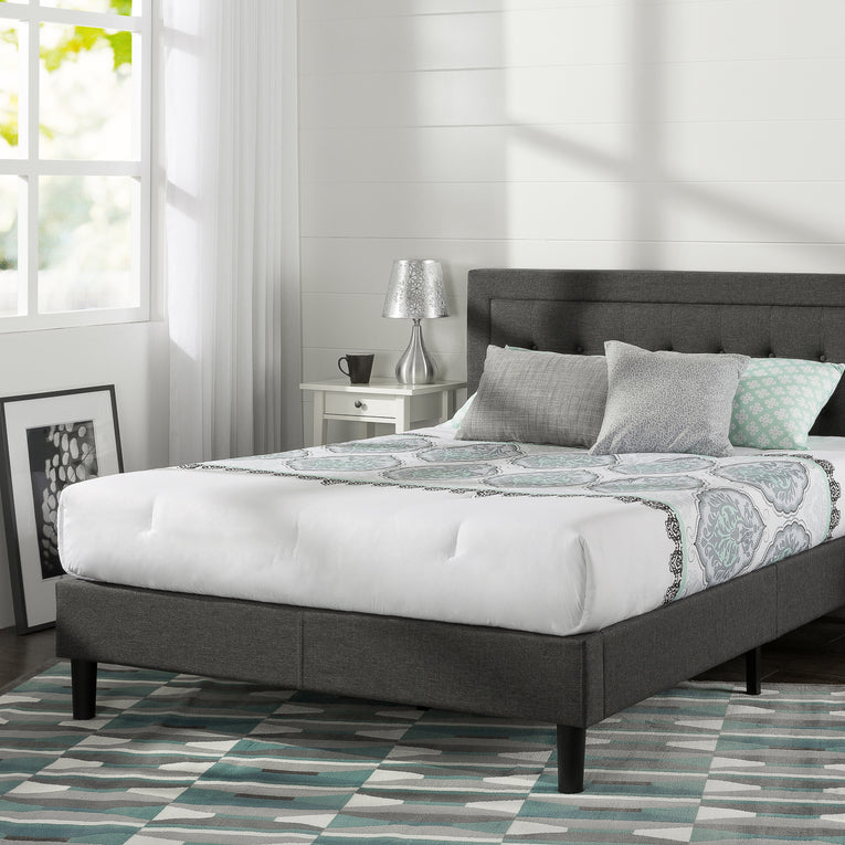 Zinus Dachelle Fabric Upholstered Bed Frame