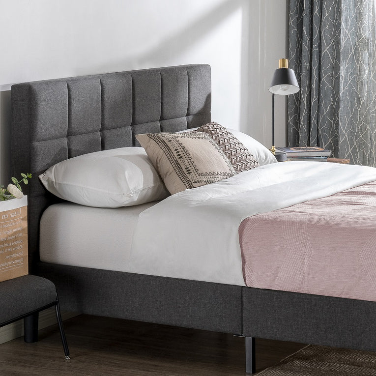 Zinus Lottie Upholstered Bed Frame