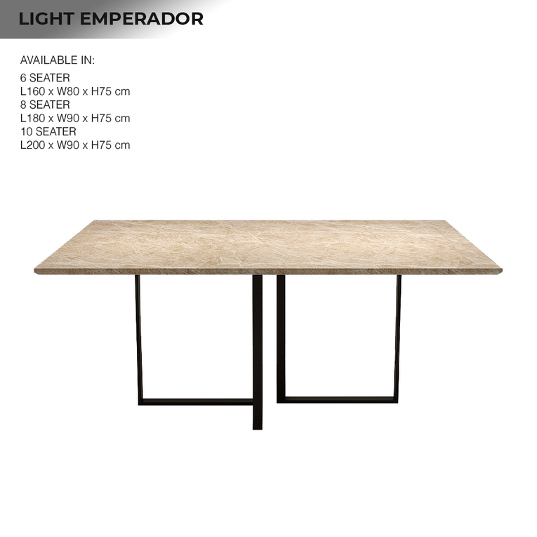 Aspen Marble Dining Table