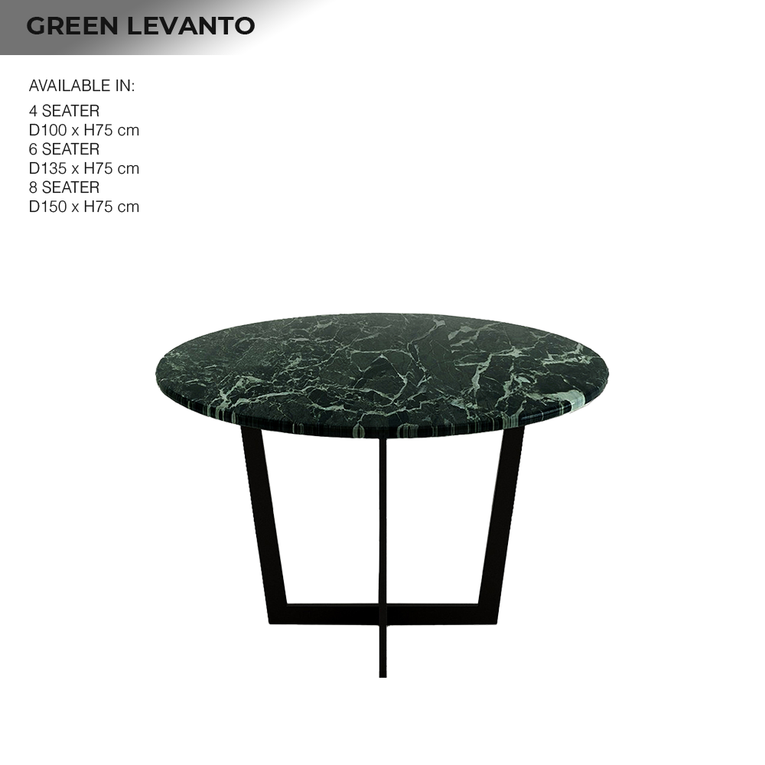 Casa Round Marble Dining Table